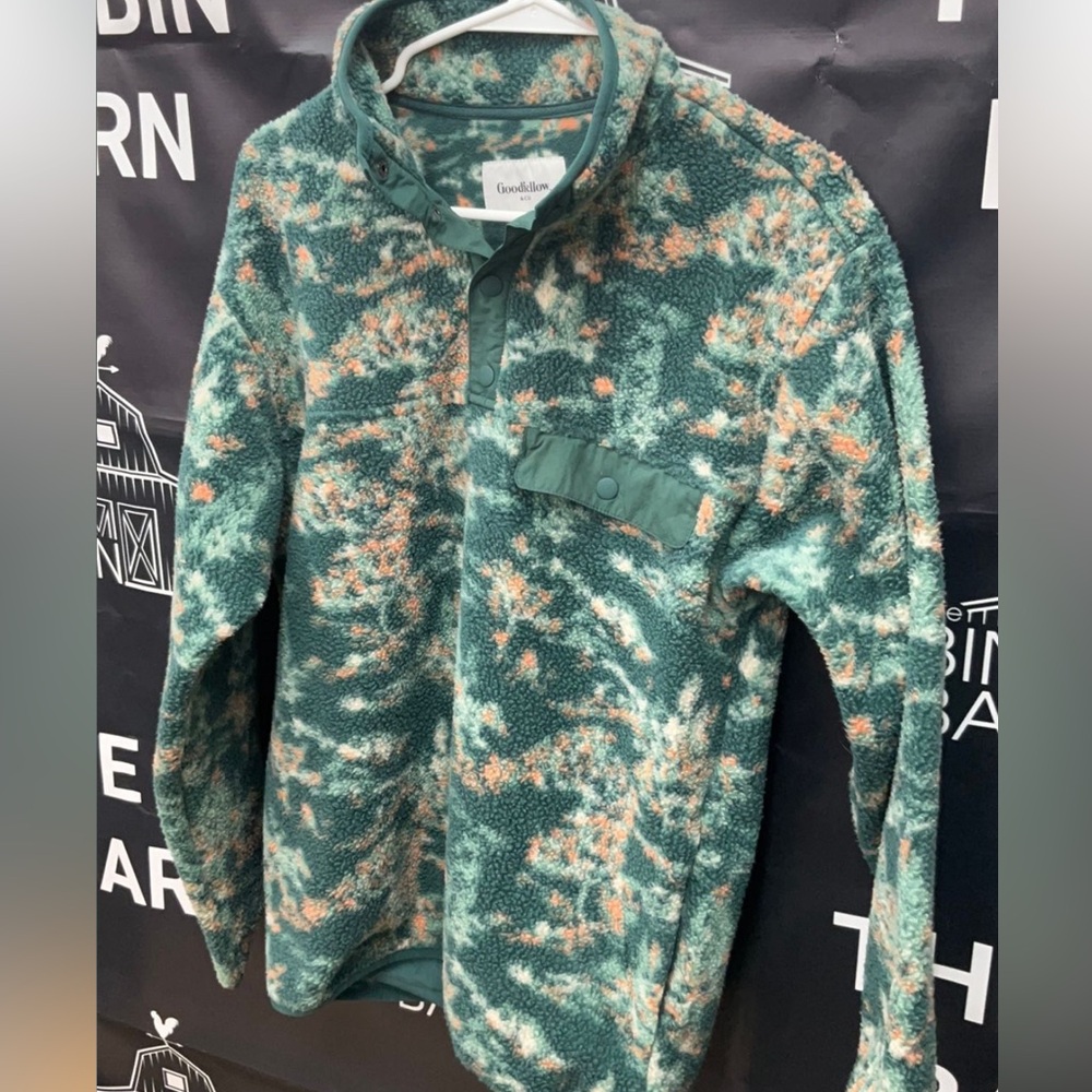 Goodfellow fleece pullover with pockets, size Small. Brand new, without tags - Picture 2 of 13